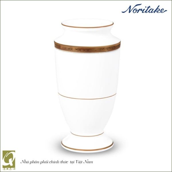 Noritake Trắng Vase 23cm (Majestic)