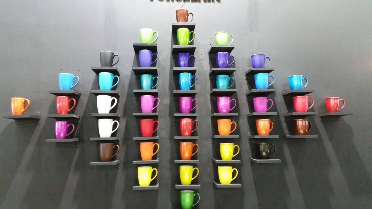 Set of 4 mugs Rak Porcelain - Organic Color (Metal)
