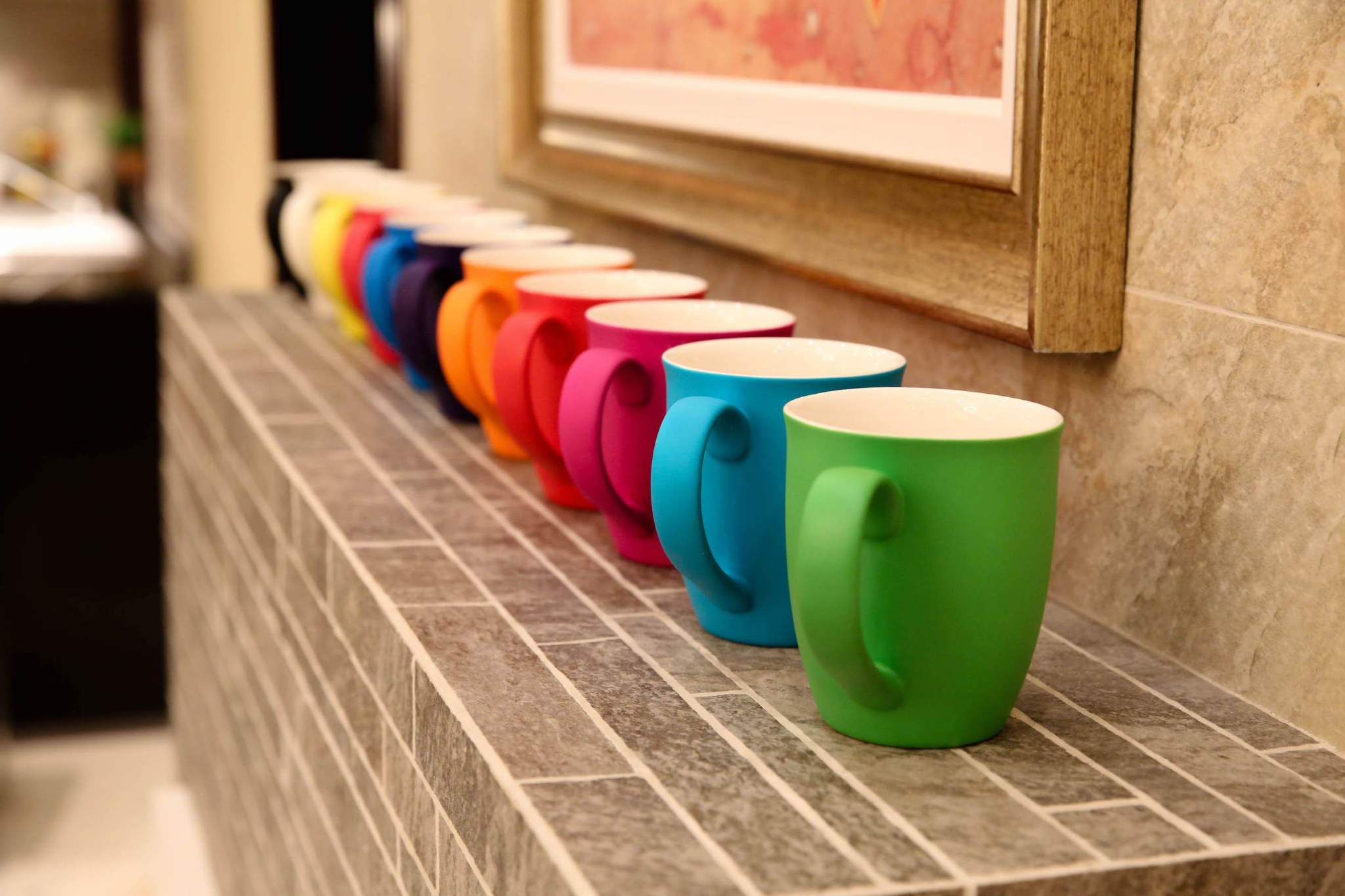 Set of 4 mugs Rak Porcelain - Organic Color (Matt))