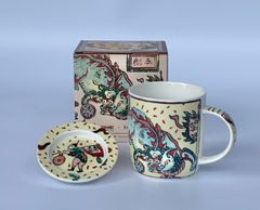 Lion Dance Tall U Mug