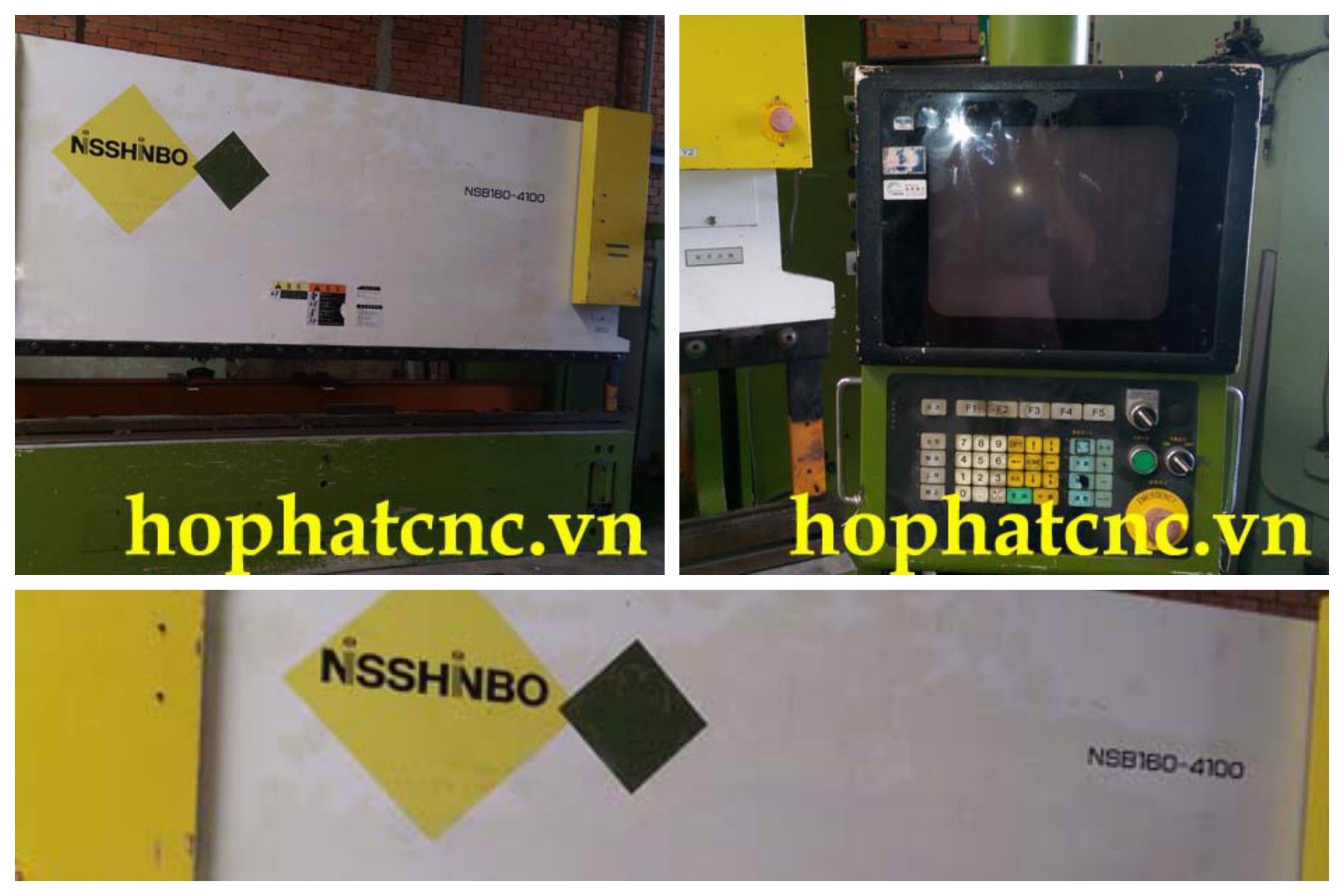 Máy chấn Nisshinbo NSB160-4100