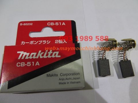 Chổi than máy phay Makita N3701 (CB-51A)