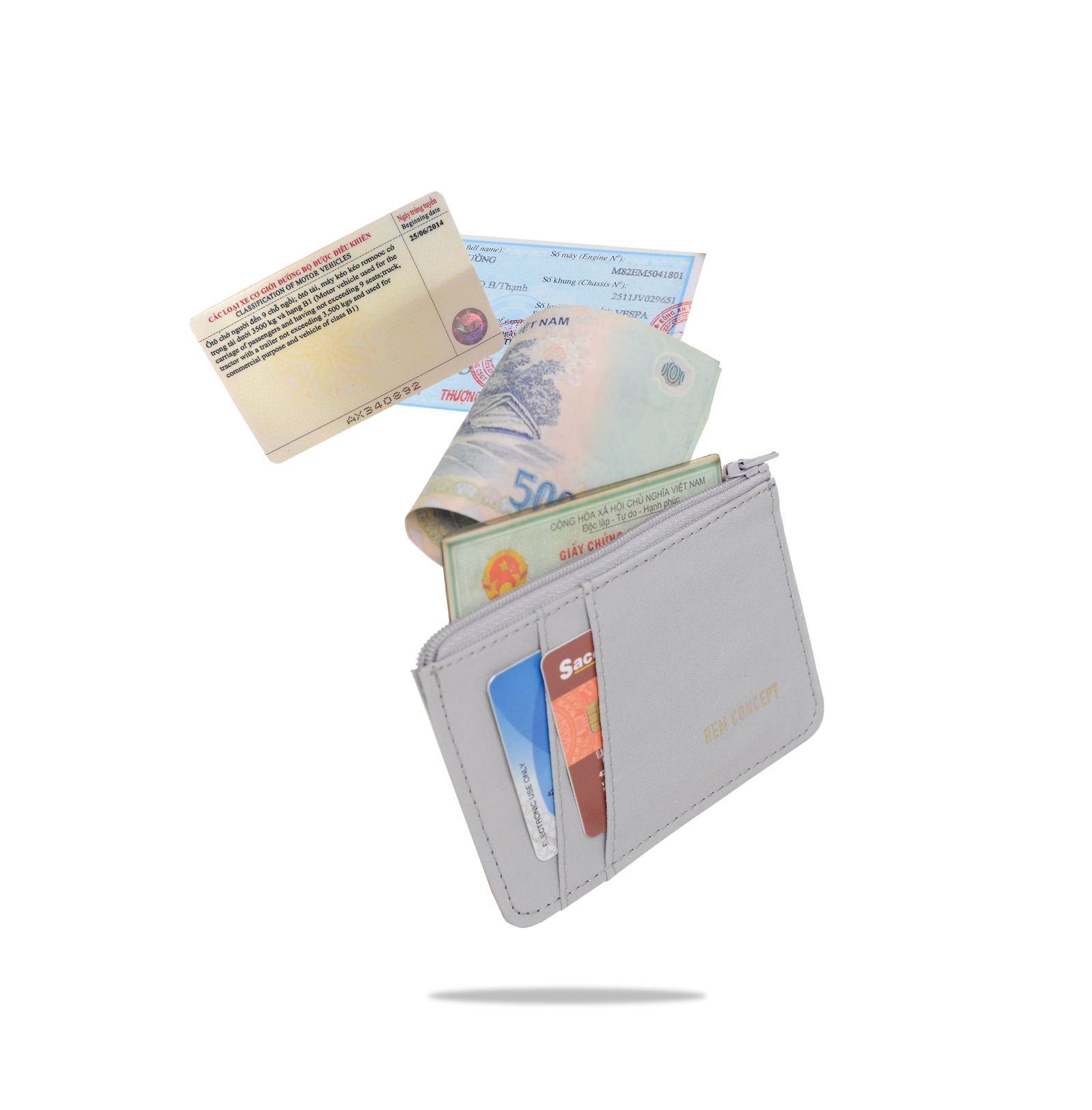 BOLT WALLET - GRAY