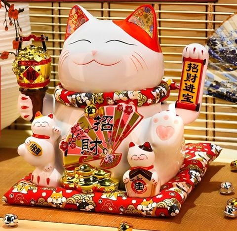 Mèo May Mắn Lớn 27cm~28cm