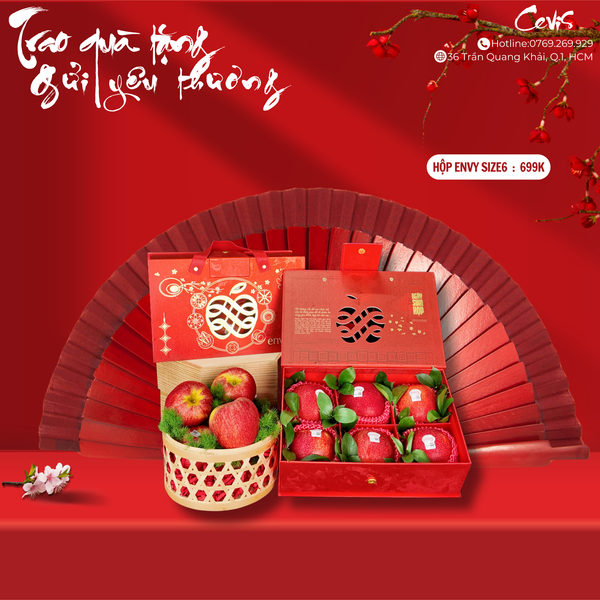  Hộp Quà Táo Envy size 6 