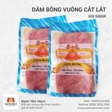  Dăm bông  vuông cắt lát 500g 