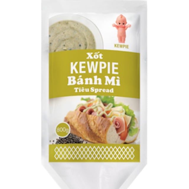  Bánh mì vị tiêu Kewpie 800g 