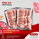  Ba Rọi Bò Mỹ Cuộn Tròn 500g 