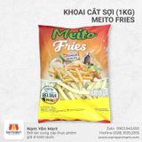  Khoai cắt sợi Meito Fries (Túi 1kg) 
