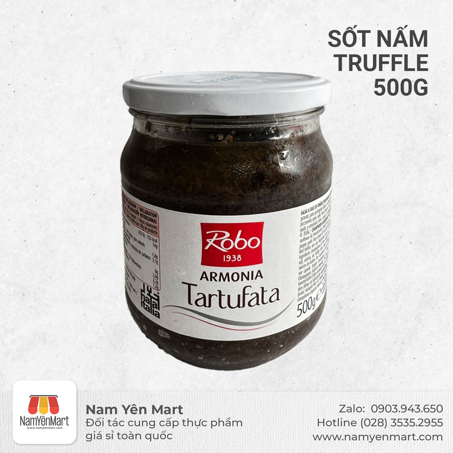  Sốt nấm Truffle cao cấp 500gr 