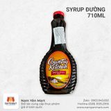  Syrup đường 710ml 