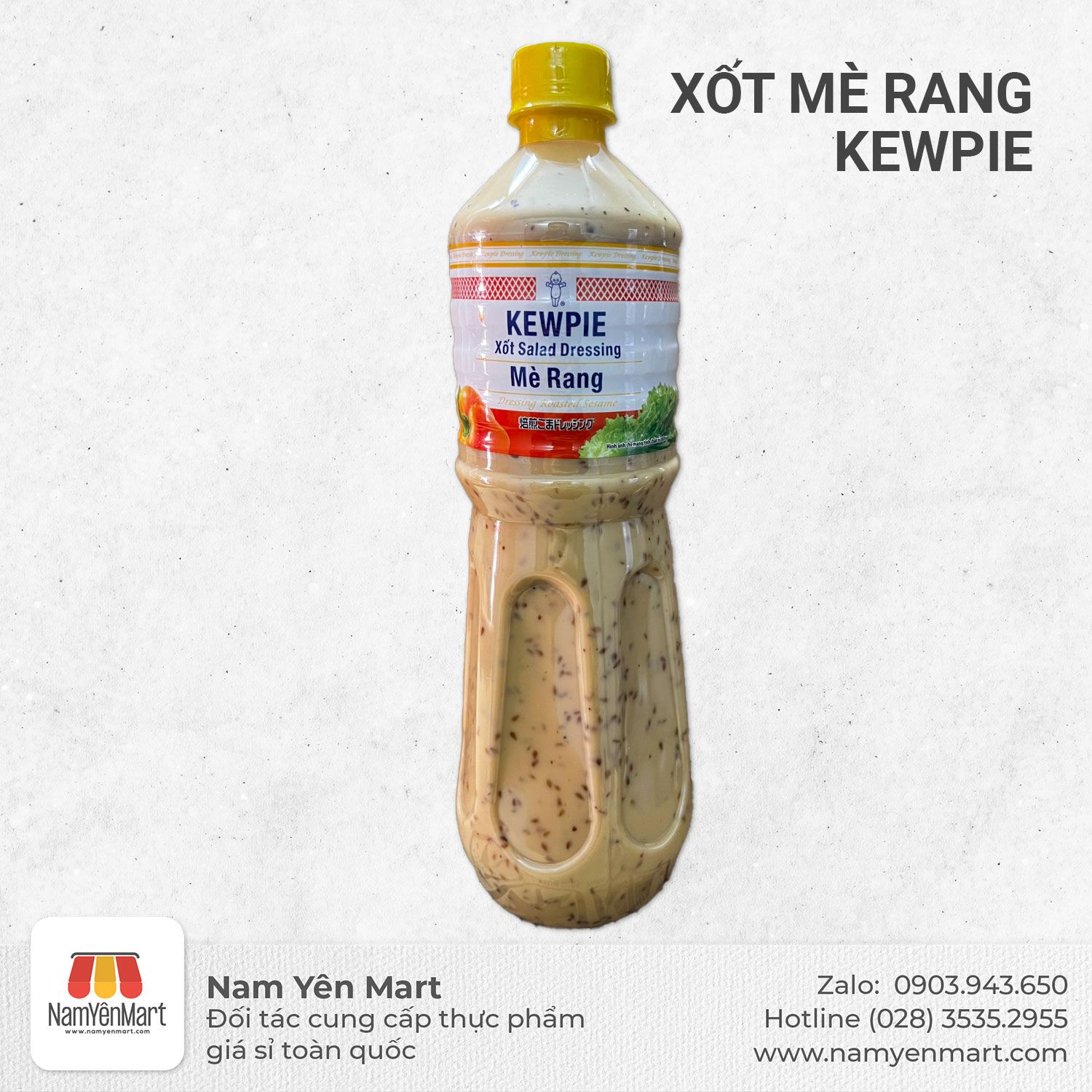  Sốt Mè Rang Kewpie 1L 