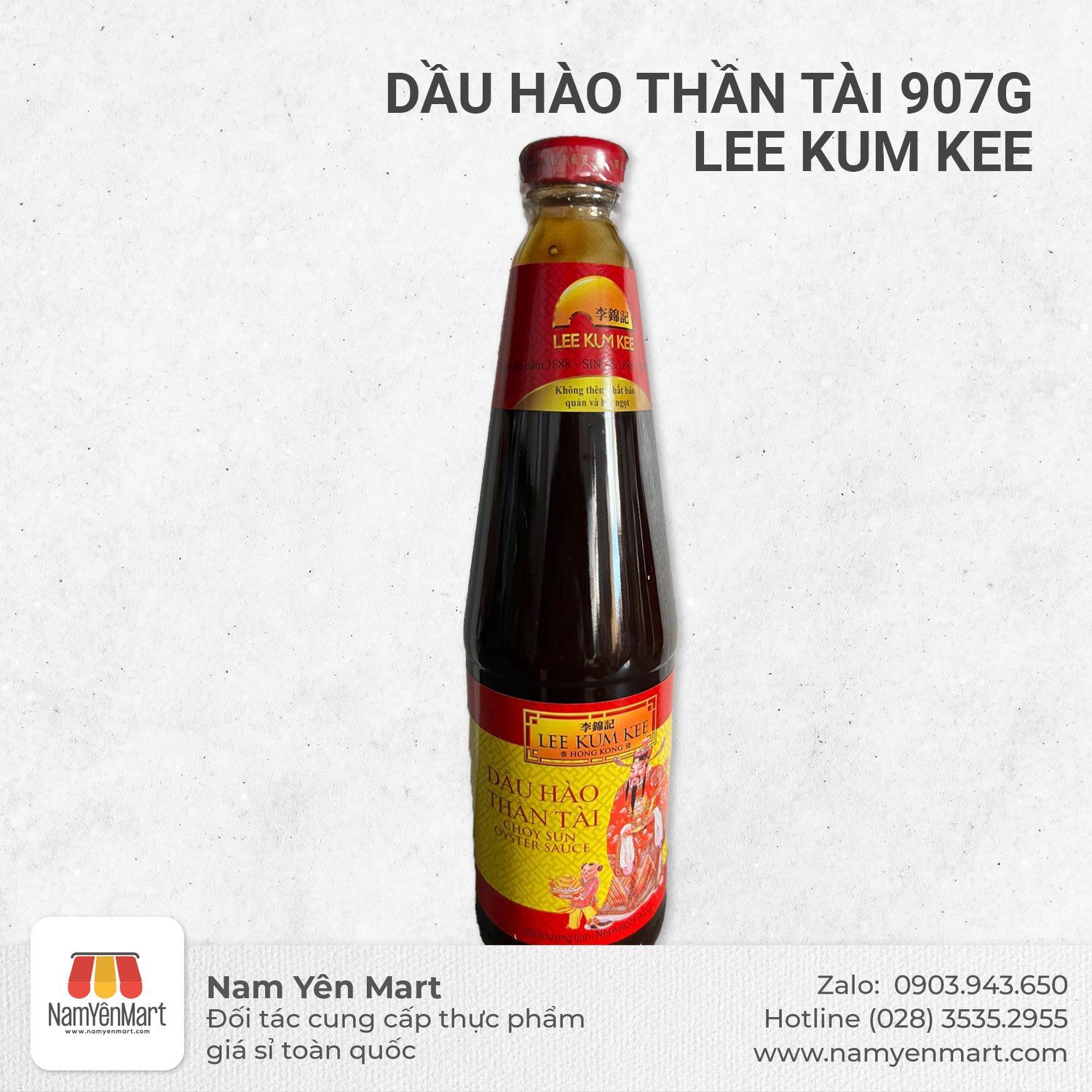  Dầu hào thần tài (907gr) Lee Kum Kee 