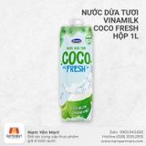  Nước Dừa Tươi Vinamilk Coco Fresh Hộp 1L 