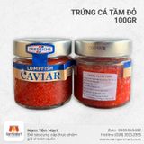  Trứng cá tầm đỏ 100gr 