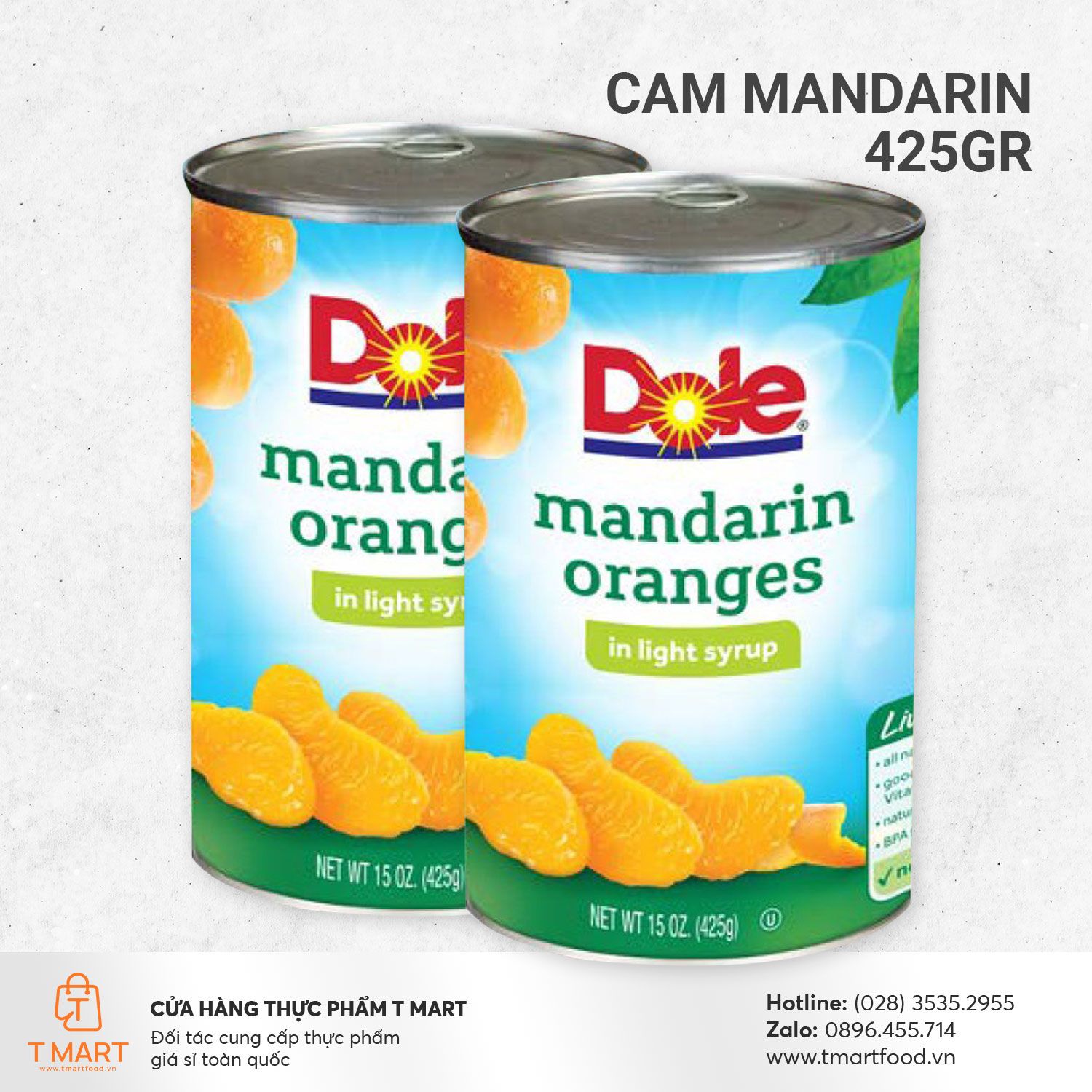  Cam Mandarin (425gr) 