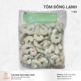  Tôm ĐÔng Lạnh Bóc Vỏ 31/40 (gói 1kg) 