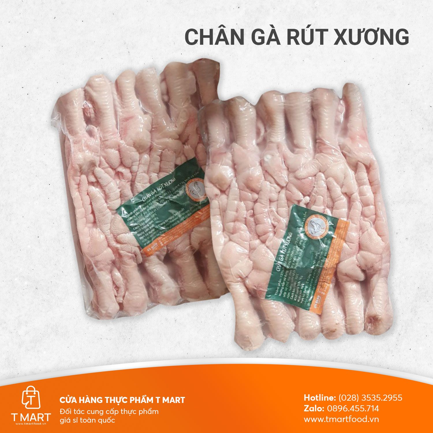  Chân gà rút xương (vĩ 1kg) 