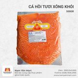  Cá hồi tươi xông khói bao 200g Ba Chú Beo 