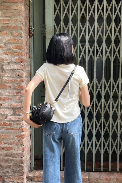 Áo thun 1990s Tshirt - Vanilla Cream