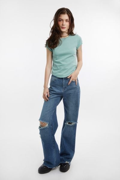 Áo thun 1990s Tshirt - Light Haze Green