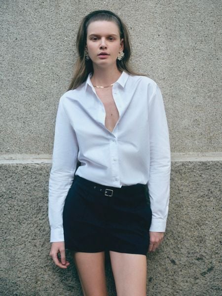 Áo The A Classic Shirt - White 140