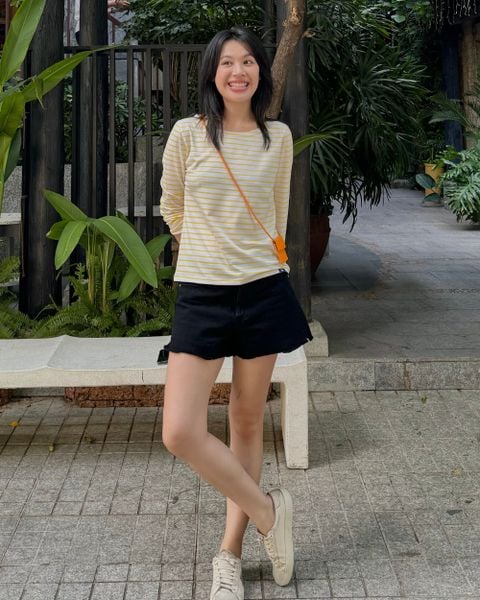 Áo Thun The Lifetime T - Yellow Stripe