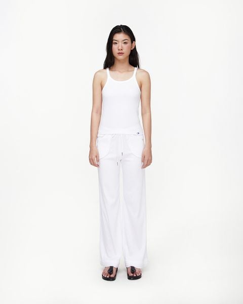Áo Thun Ba Lỗ Real Tank - White