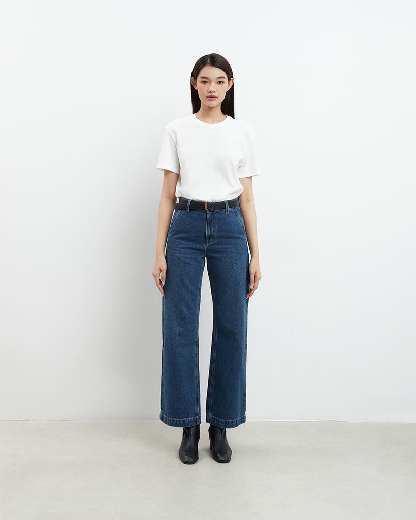 Joslyn Life L S Shirt Deep Blue