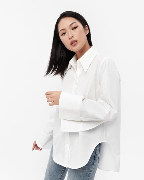 Áo sơ mi trắng Sydney Oversize Shirt