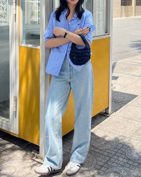 Quần The Original Grandpa Jeans - Blue Role Model