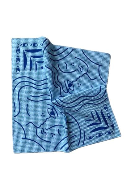 Khăn People Bandana - Light Blue