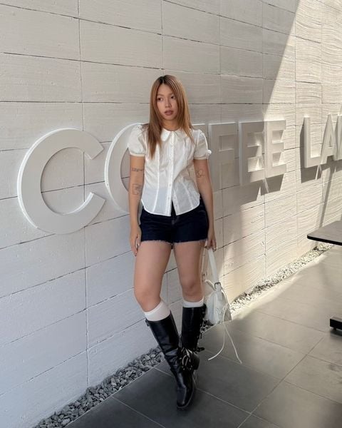 Áo Jennie Shirt - Ivory White