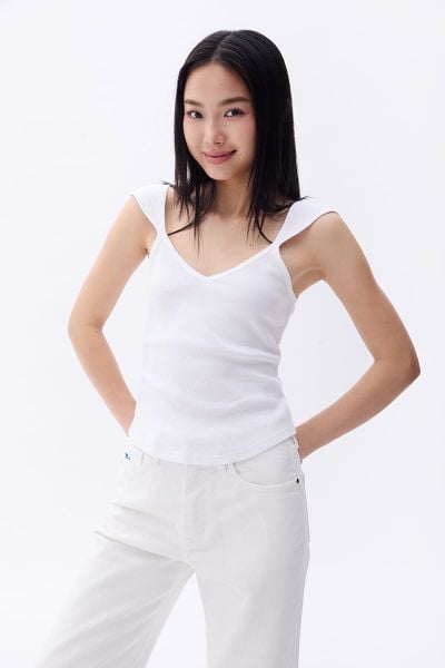 Áo Dakota Tank - Rib Cotton