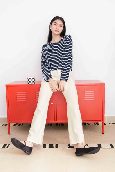 Áo Thun Sọc New Favorite Tee - Navy Suite Stripe