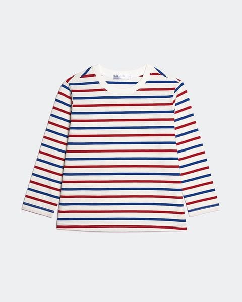 Áo Bluegirl Number 1 T - Signature Red Blue Stripe