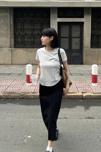 Áo thun 1990s Tshirt - Light Grey