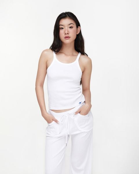 Áo Thun Ba Lỗ Real Tank - White