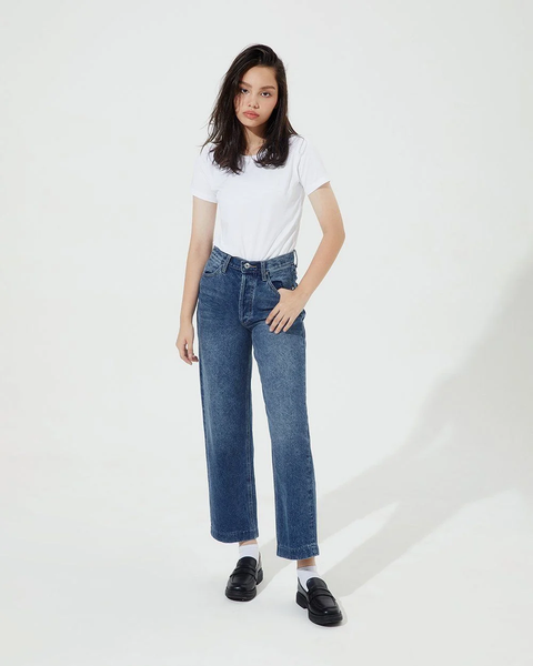 Quần The Original Dad Jeans - Dark Blue Wash