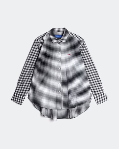 Áo Miss Oversize Shirt - Black Gingham