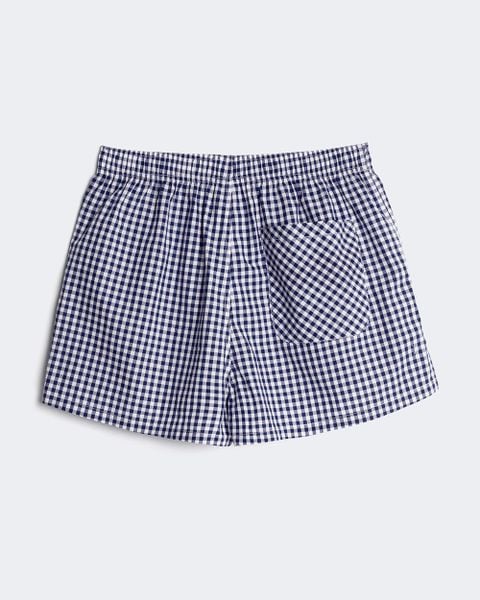 Quần The Boxer - Navy Gingham