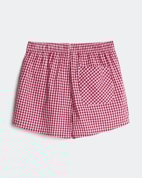 Quần The Boxer - Red Gingham