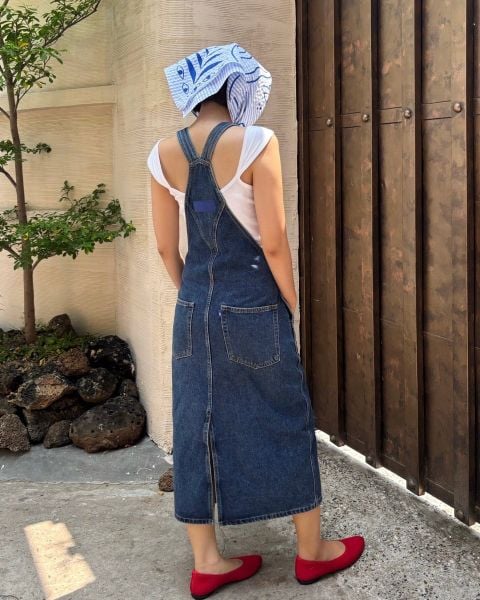 Váy Yếm Miss Overall - OG Blue