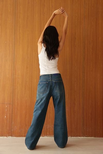 Quần The Original Grandpa Jeans - Worker Blue