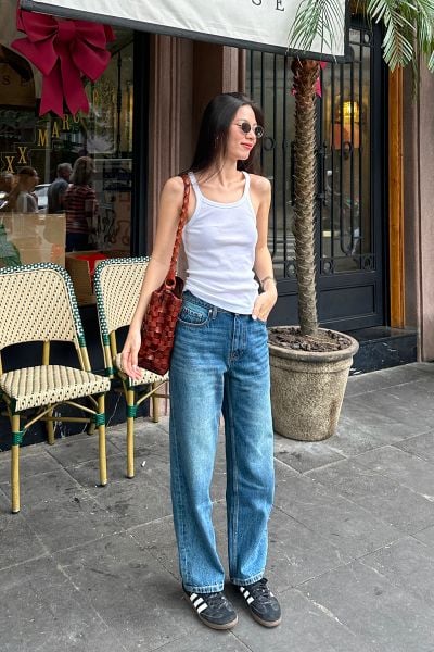 Quần Girl Jeans - Blue City