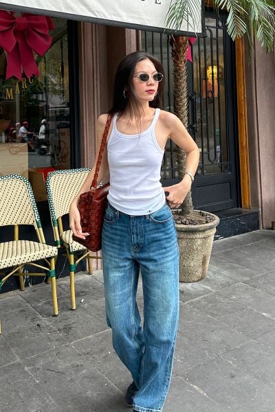 Quần Girl Jeans - Blue City