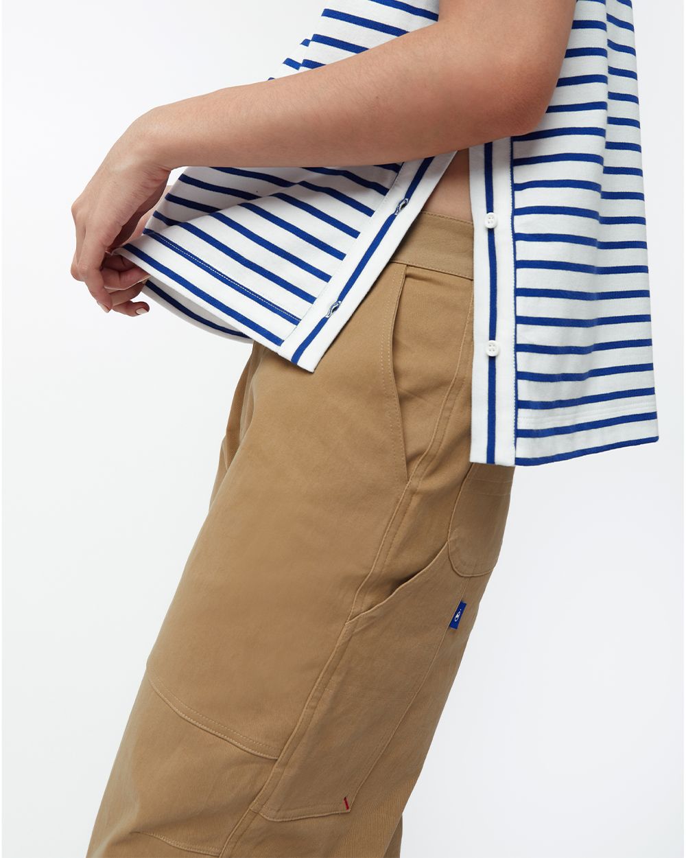 Khaki Work Pants Brown TheBlueTshirt