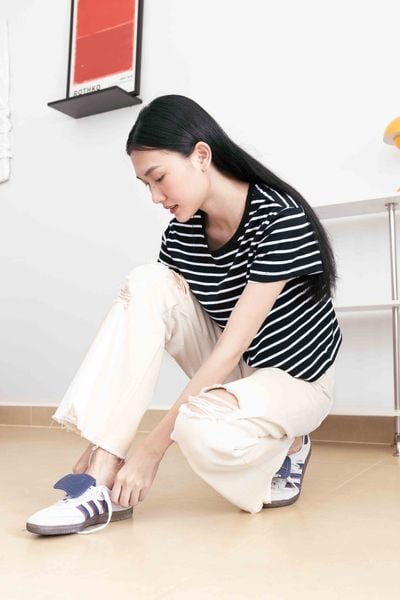 Áo Thun Sọc Everyday Tee - Black Stripe