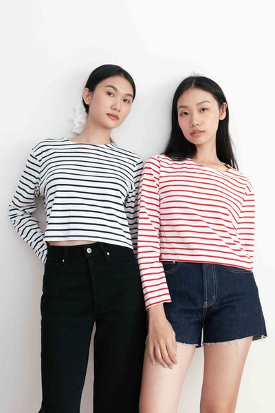 Áo Thun Sọc New Favorite Tee - Red Stripe