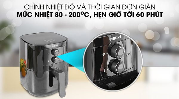 Nồi chiên không dầu Philips HD9200